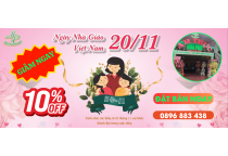 🎓 TRI ÂN THẦY CÔ – ƯU ĐÃI ĐẶC BIỆT 20/11 TẠI NHÀ HÀNG ẨM THỰC HÒA PHÚ 🎓