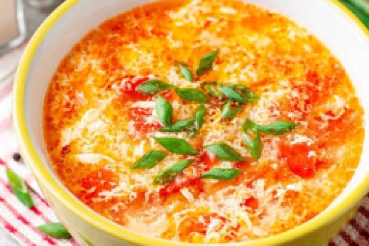 Canh cà chua trứng