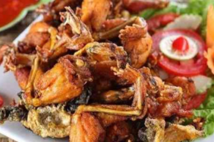 Ếch chiên nước mắm