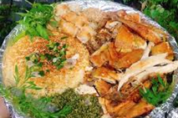 Gà nướng cơm cháy