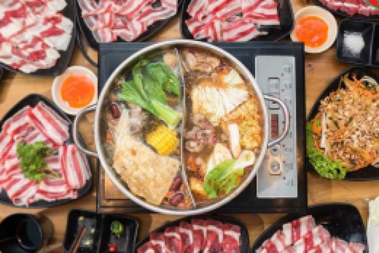 Lẩu riêu cua bắp bò Mỹ