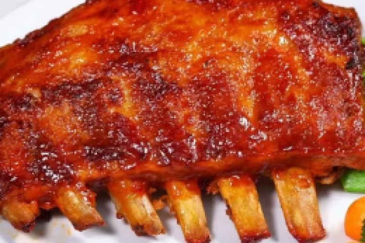 Sườn heo nướng muối ớt
