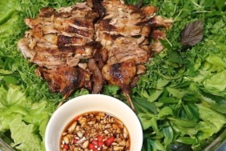 Vịt trời nướng