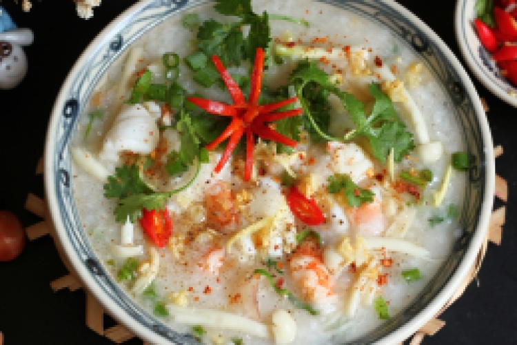 Cháo hải sản