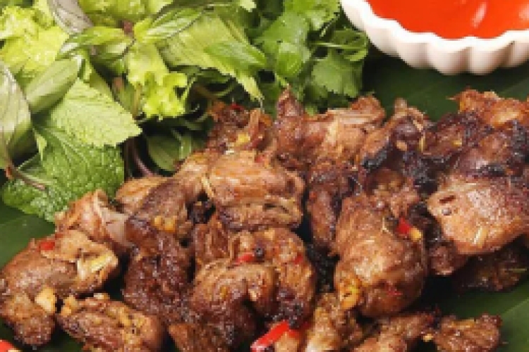 Sườn heo nướng riêng mẻ